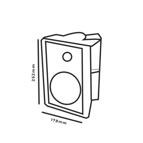 PS 502 T Wall Speakers